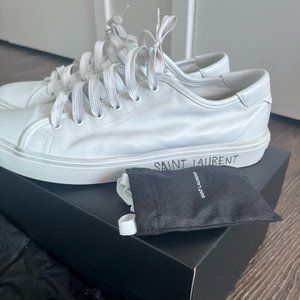 MALIBU SNEAKERS IN SMOOTH LEATHER: 9.5 US / 42.5 EU